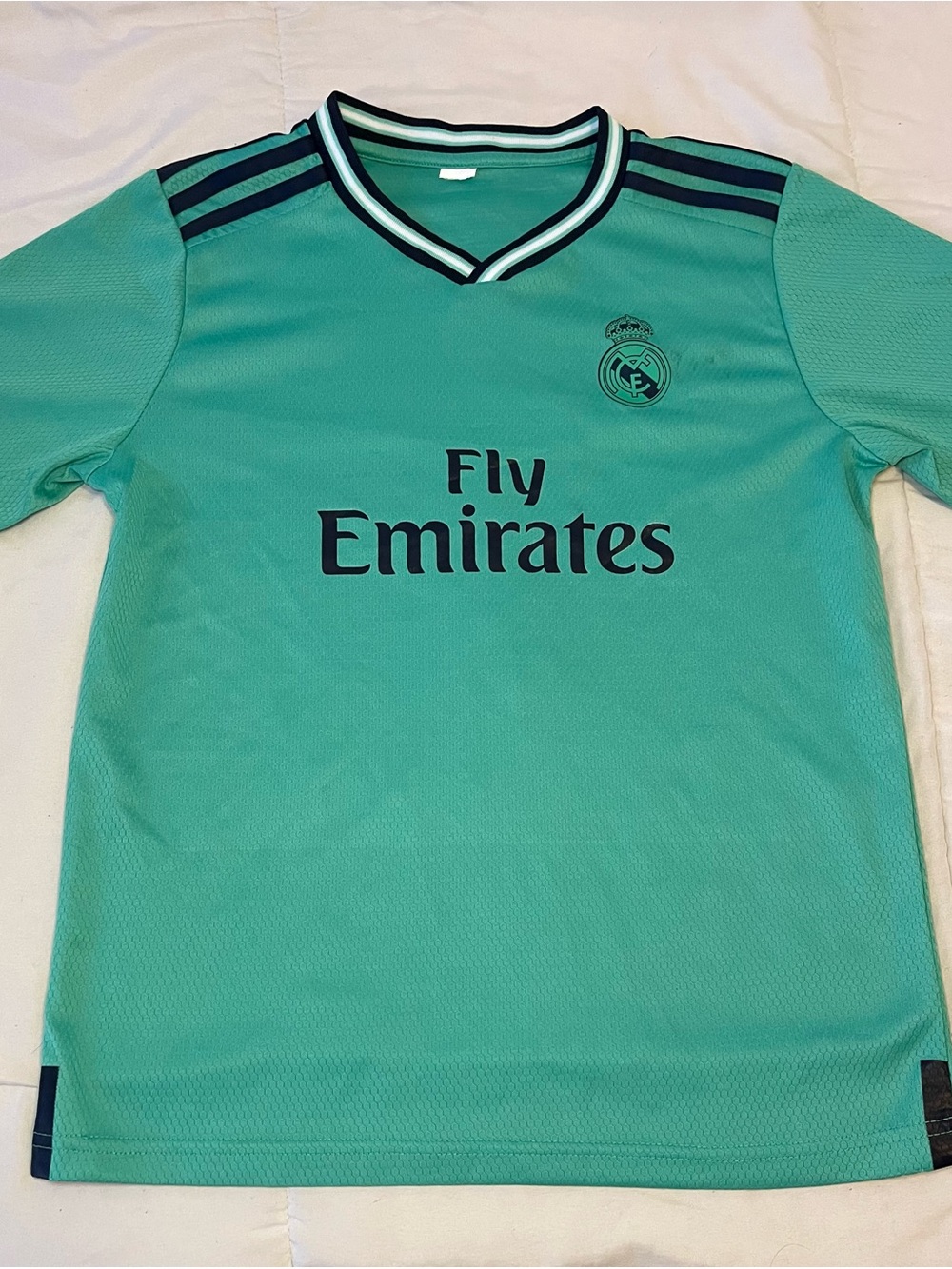 Adidas Madrid 2019/20 Soccer Jersey - Youth Medium